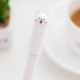 1pc Creative Stationery Student Pen Cute Cat Gel Pen 0.5mm Full Needle Black Ink Pen School Supplies Office Supplies