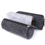 Felt pencil bag fabric pencil case pencil box School Office Supplies Stationery Pouch Purse Storage Cute Makeup Bags Pencil Box