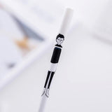 white Cartoon character gel pen creative 0.38mm Black ink stationary pens kawaii cute korea japanese kawai office school 1Z807