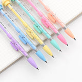 5 pcs/lot cartoon activity pencil 2.0mm mechanical pencil pupils non-toxic automatic pencil office writing children's stationery