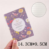 Winzige A6 Weekly Plan Cute Notebook Waterproof A Year Filofax Creative Inner Pages Kawaii Planner Organizer Diary