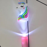 Cosas Kawaii Unicorn Light Silica Head Gel Pen Novelty Neutral Pen For Writing Kids Gift Office School Supply Lovely Papeterie