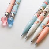 H13 3X Cute Kawaii Sushi Rice Press Automatic Mechanical Pencil Writing Drawing School Office Supply Student Stationery 0.5mm