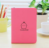 2019 Cute Kawaii Notebook Cartoon Cute Lovely Journal  Diary Planner Notepad for Kids Gift Korean Stationery Three Covers