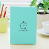 2019 Cute Kawaii Notebook Cartoon Cute Lovely Journal  Diary Planner Notepad for Kids Gift Korean Stationery Three Covers